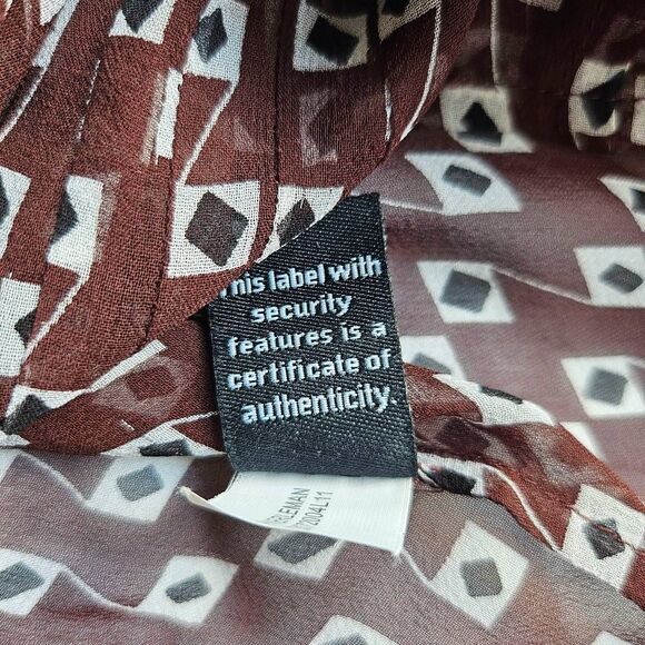 diane von furstenberg silk blouse - Picture 8 of 8